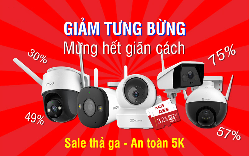 Khuyến mãi camera wifi